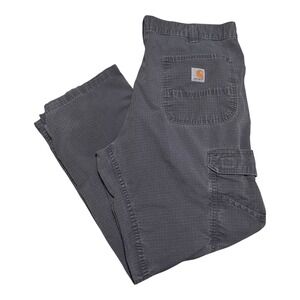 Carhartt 104200-029 Force Relaxed Fit Straight Work Pants Mens 38x30 (Fit 37x29)